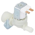 BUFFALO SOLENOID VALVE WATER INLET STRAIGHT SINGLE FOR DISHWASHER  GLASSWASHER