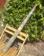 Vtg didgeridoo 133cm In Length Dot Painted