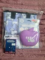Dog Care Bundle Purple Silicone Pet Treat Pouch Ultrasonic  Flea Tick Repeller