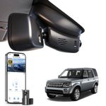 4K & Rear 1080P OEM Look Dash Cam for Land Rover Gen5 Discovery 4 / LR4 / L462