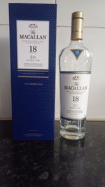 Macallan 18Years Highland Single Malt Scotch Whisky Empty Bottle/Box,Double Cask