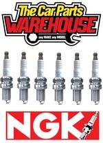 SIX ( x6 ) GENUINE NGK SPARK PLUGS  NGK 3199 / BKR6EQUP BMW AUDI MINI PORSCHE