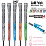 1-13Pcs Golf Grip MCC Plus4 Multi Rubber Compound Grips Standard Midsize Size UK