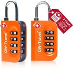 Suitcase Locks TSA Approved Luggage Locks Combination Suitcase Padlock Gym Lock