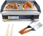 Electric Griddle 3000W, 54cm Commercial Griddle,Biz Catering BBQ Steak Full Flat