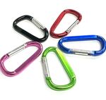 1, 2, 5 or 10 x CARABINER Small Spring Clip Snap Clasp Hook Keyring Karabiner D