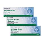 3 x Numark Hydrocortisone Cream 1% 15g - Itching Irritated Skin or Inflammation