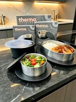 Set 3 X Thermo Serving Bowl Thermoserver  Double Wall Insulated Thermomix TM7