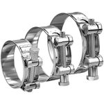 Hose Clamps-Clips Stainless Steel 304 Heavy Duty Car T Bolt Exhaust 17mm - 112mm