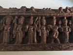Hand Carved Wooden Figures Vintage African Old