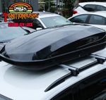Car Roof Top Box 430 Litre Gloss Black Extra Large Top Car 75kg Luggage UK STOCK