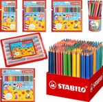 Triangular Colouring Pencil - STABILO Trio thick - Assorted Pack Sizes & Colours