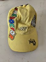 Vintage Valentino Rossi VR46 "The Doctor" Moto GP Racing Hat - Yellow/Black
