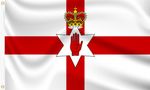Northern Ireland Flag 3X2FT 5X3FT 8X5FT  150*90CM 90*60CM 244*150CM RED HAND