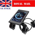 24V-48V E-bike X1 Colour Screen LCD Display Power Speed Meter Control Panel SUK