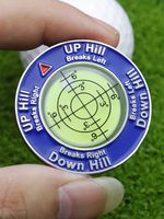 Golf Slope Reader & Ball Marker – Green Level Gauge Tool-UK