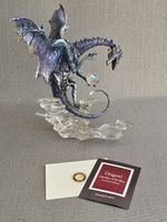 Franklin Mint Dragon Guardian of the Skies Michael Whelan Dragon Figure COA 28cm