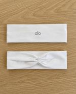 ALO YOGA Headband - One Size - Airlift - Pilates Accessories - Gym Wear - UK