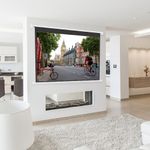 72-120" Electric Motorised Projector Screen Home/School/Office Screen by Remote