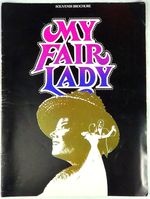 My Fair Lady Souvenir Theatre Programme 1981 Tony Britton Rebecca Caine