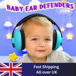 Kids Child Baby Ear Defenders Earmuffs Noise Reduction Hearing Ear Protection