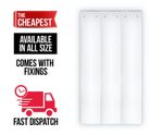 DIY Kit for Dog Kennel PVC Draught Excluder Plastic Door Strip - Any Size      8