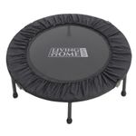 38" Mini Trampoline Foldable Fitness Jumper Rebounder Bouncer Excercise Gym Home
