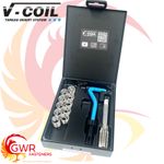 M16 x 1.5mm - V-Coil Thread Repair Kit - Wire Thread Inserts Kits Fits Helicoil