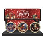 Santa Claus Father Christmas 3 Gold Coin Box Set 2024 Limited Edition Gift