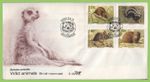 Bophuthatswana (S.A.) 1990 Small Mammals set on First Day Cover