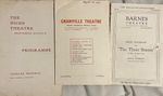 3 x CLOSED LONDON THEATRES PROGRAMMES with Free Postage