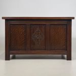  Antique 20th Century Edwardian Blanket Box In Oak ( AF-5537 )