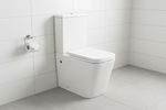 Modern Rimless Back to Wall Toilet Short Projection WC Pan Dual Flush & Soft
