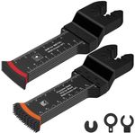 12pcs Japanese Tooth & Bi-metal Multitool Blades For Wood And Metal Extra Long