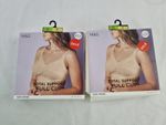 M&S Women's 2pcs Bundle Bras Opaline Total Support Full Cup Non-Wired New