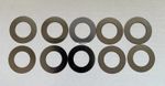 10 x AL-KO Shim Washers for Friction Pads AKS 2004/3004 Stabilisers Caravan U445