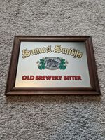 Vintage Samuel Smiths Mirror. Bar Or Man Cave Breweriana Collectable 9.5 X 12.5"
