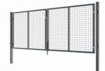 Driveway Gate Metal  in Anthracite 3 m 4 m or 5 m Swing Gate Garden Gates