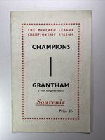 Grantham FC,  Midland League Champions 1963/64 Souvenir