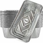 Aluminium Foil Trays (250x132x70mm) Durable Food Containers 39pcs Trays