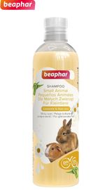 BEAPHAR SMALL ANIMAL SHAMPOO RABBIT GUINEA PIG SHINY COAT GROOM ALOE VERA 250ML