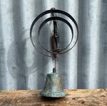 Antique Shop Door Servants Butlers Bell Sprung Vintage