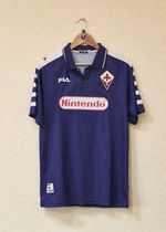 RETRO FIORENTINA CLASSIC HOME FOOTBALL SHIRT JERSEY - ADULT LARGE