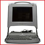 Dell PowerEdge Rack Console 15FP 15" KVM Monitor Keyboard & Mouse PS2 VGA Rails