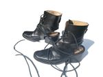 Vtg Ann Demeulemeester 90s Y2K shoes ankle boots UK 5 38 two-way stirrup gothic