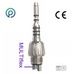 Titanium  KaVo TYPE 465LRN MULTIFLex Coupler LED Coupler 6 PIN Water Adjustment 