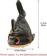 Electric Shark Hat With Tail Wagging Funny Dress Kids and Adult for Halloween UK