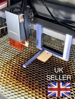 XTool D1 Laser colour coded Bed Alignment Tool.  Met BLUE
