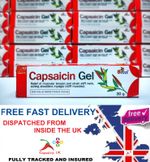 Capsaicin Hot Herbal Gel Arthritis Pain Relief Cream Capsicum LOCATED IN THE UK 