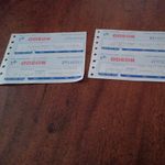 Odeon Cinema Tickets X2 1989